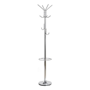 Επιδαπέδια κρεμάστρα 30x181 cm σε γυαλιστερό χρώμιο