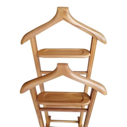 Επιδαπέδια κρεμάστρα BIBI 33x120x46 εκ. καφέ