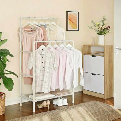 Επιδαπέδια κρεμάστρα LINEA λευκή