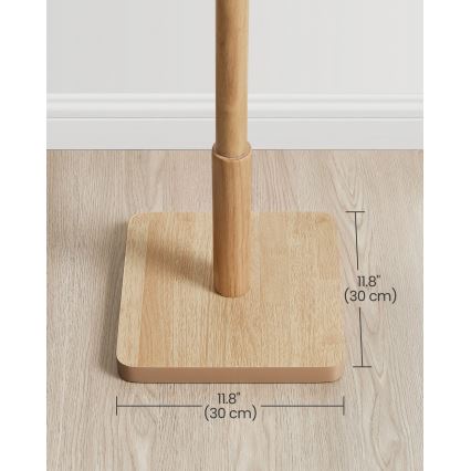 Επιδαπέδια κρεμάστρα LINEA σε καφέ απόχρωση