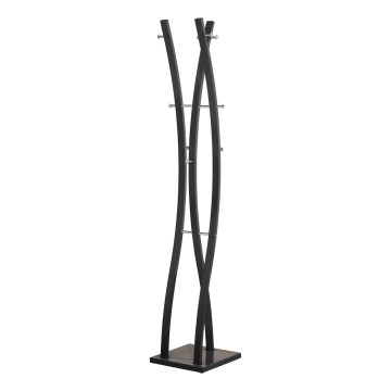 Επιδαπέδια κρεμάστρα VALET 179 x 35 εκ., μαύρη