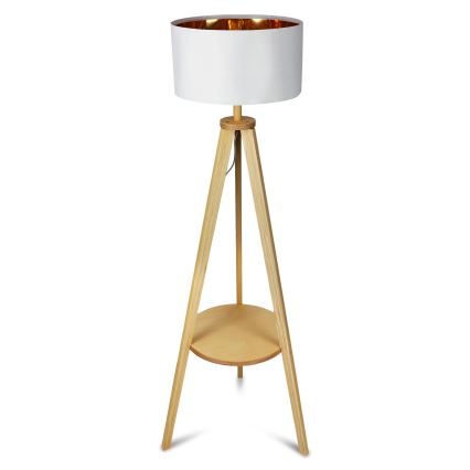 Επιδαπέδιο φωτιστικό 1xE27/40W/230V λευκό