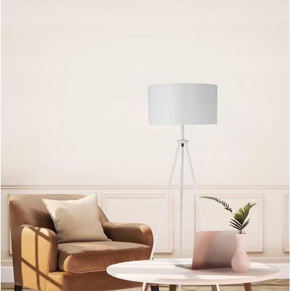 Επιδαπέδιο φωτιστικό 1xE27/40W/230V λευκό