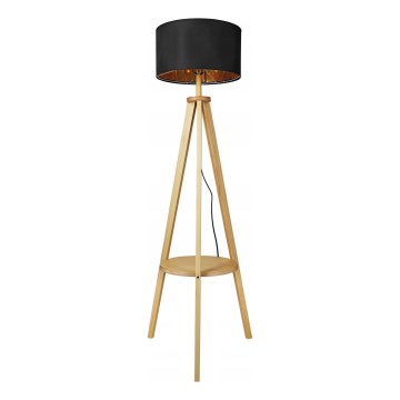 Επιδαπέδιο φωτιστικό 1xE27/40W/230V μαύρο