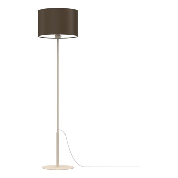 Επιδαπέδιο φωτιστικό ARDEN 1xE27/15W/230V μπεζ/καφέ