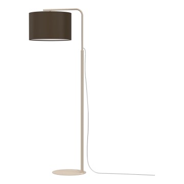 Επιδαπέδιο φωτιστικό ARDEN 1xE27/15W/230V μπεζ/καφέ
