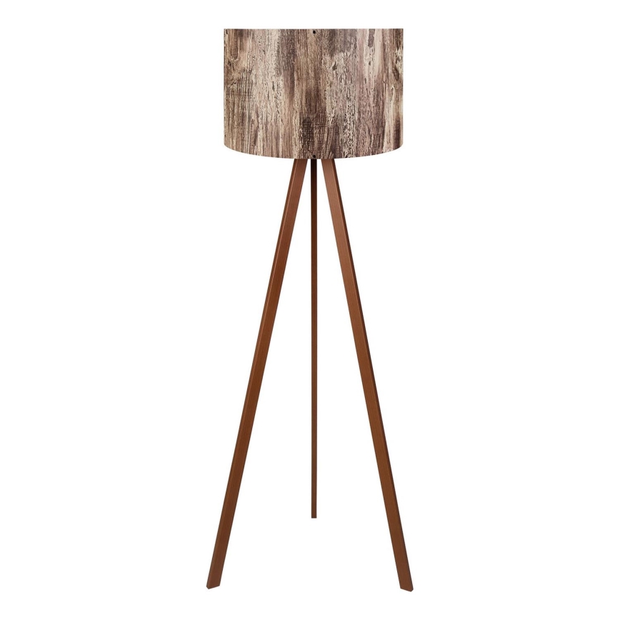 Επιδαπέδιο φωτιστικό AYD 1xE27/40W/230V καφέ