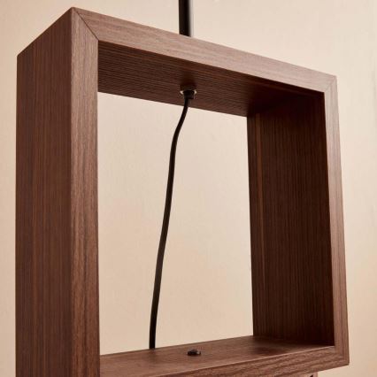 Επιδαπέδιο φωτιστικό AYD 1xE27/40W/230V καφέ