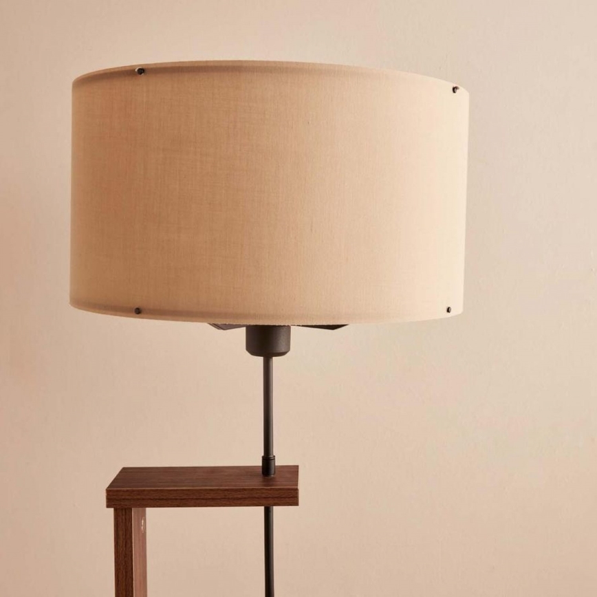 Επιδαπέδιο φωτιστικό AYD 1xE27/40W/230V καφέ