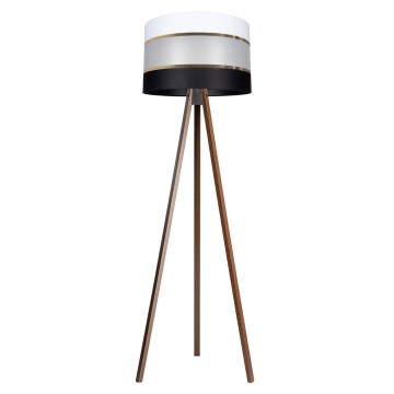 Επιδαπέδιο φωτιστικό CORAL 1xE27/60W/230V καφέ/μαύρο/λευκό/χρυσό