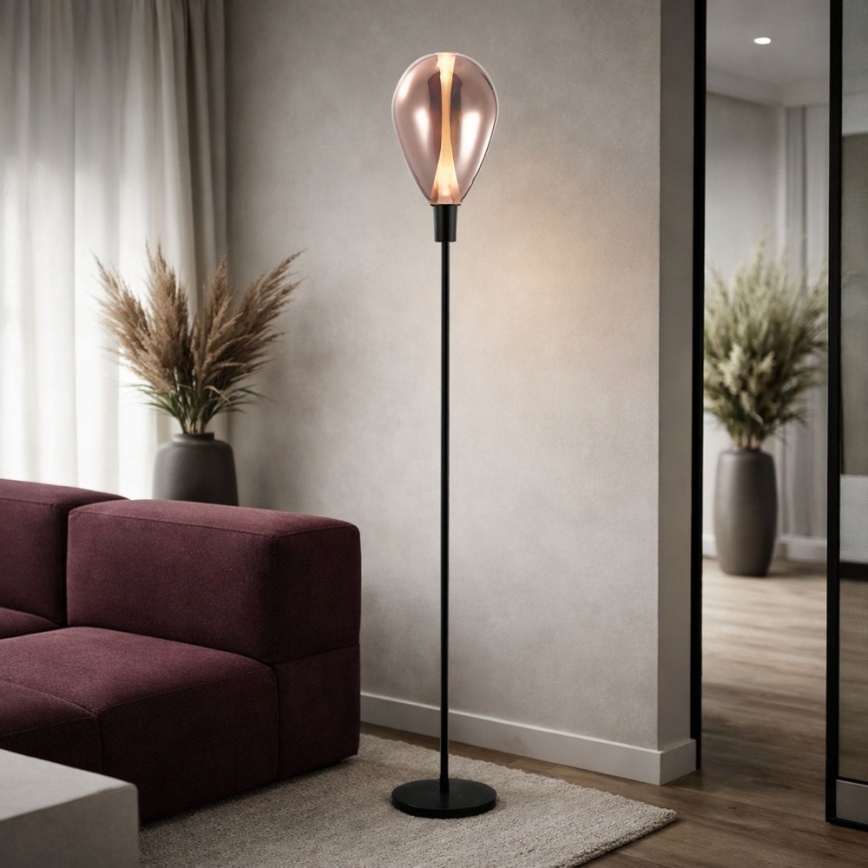 Επιδαπέδιο φωτιστικό DENSO 1xG9/5W/230V χάλκινο/μαύρο