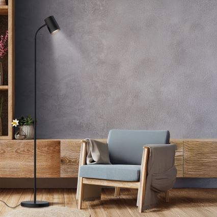 Επιδαπέδιο φωτιστικό FELIX 1xGU10/9W/230V μαύρο