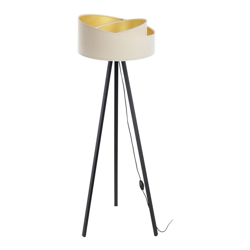 Επιδαπέδιο φωτιστικό GALAXY 1xE27/60W/230V κρεμ/βέγκε