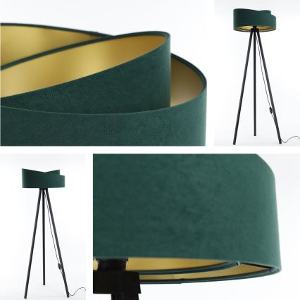 Επιδαπέδιο φωτιστικό GALAXY 1xE27/60W/230V πράσινο/βέγκε