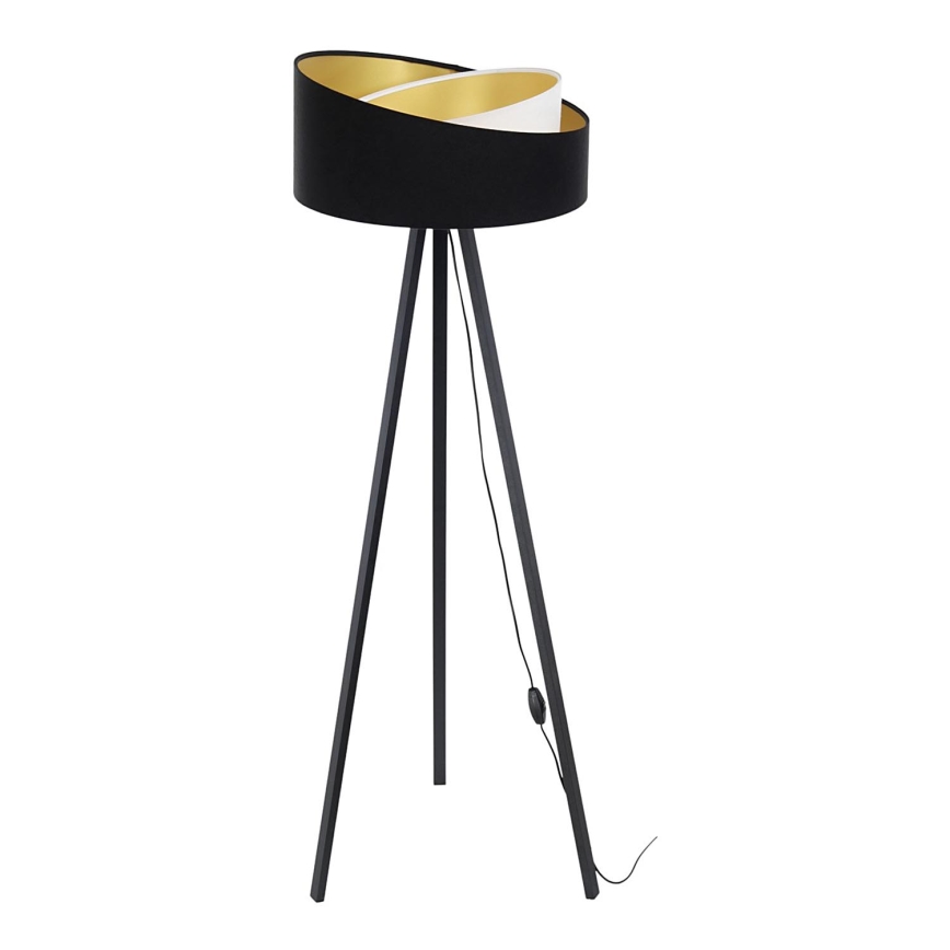 Επιδαπέδιο φωτιστικό GALAXY 1xE27/60W/230V μαύρο/λευκό/wenge