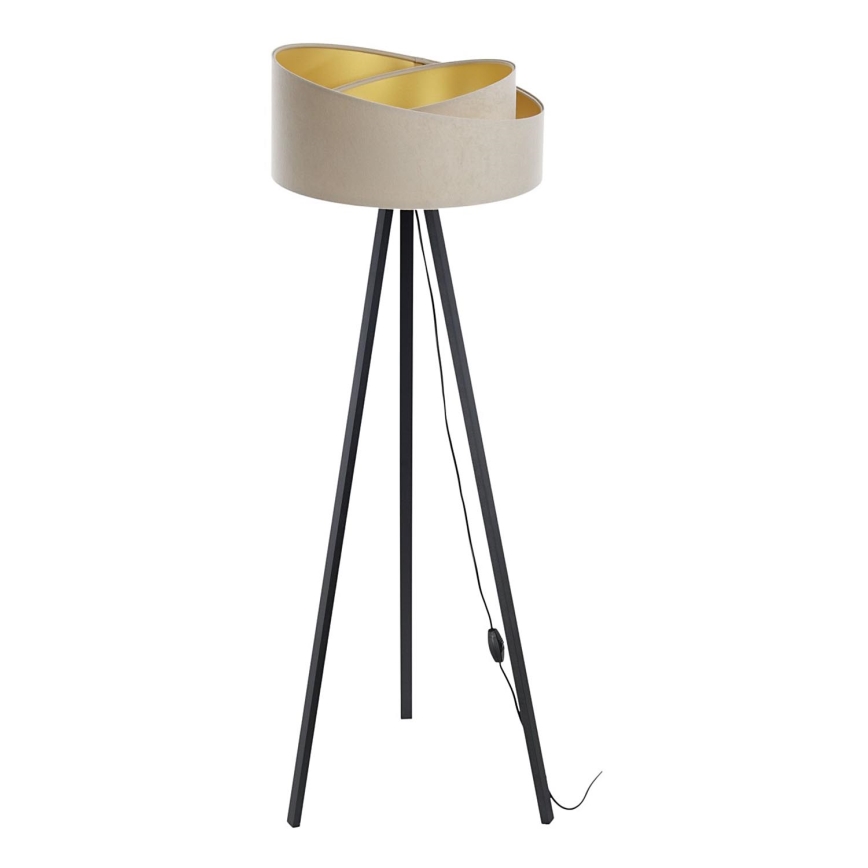 Επιδαπέδιο φωτιστικό GALAXY 1xE27/60W/230V μπεζ/βέγκε