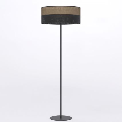 Επιδαπέδιο φωτιστικό KARBON 1xE27/15W/230V μαύρο/καφέ