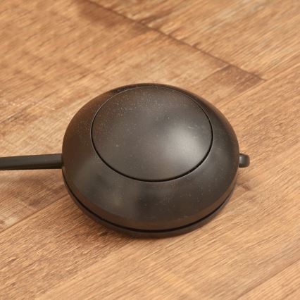 Επιδαπέδιο φωτιστικό MERCURE 1xE27/15W/230V μαύρο