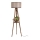 Επιδαπέδιο φωτιστικό TRIPOD 1xE27/60W/230V μπεζ/καφέ