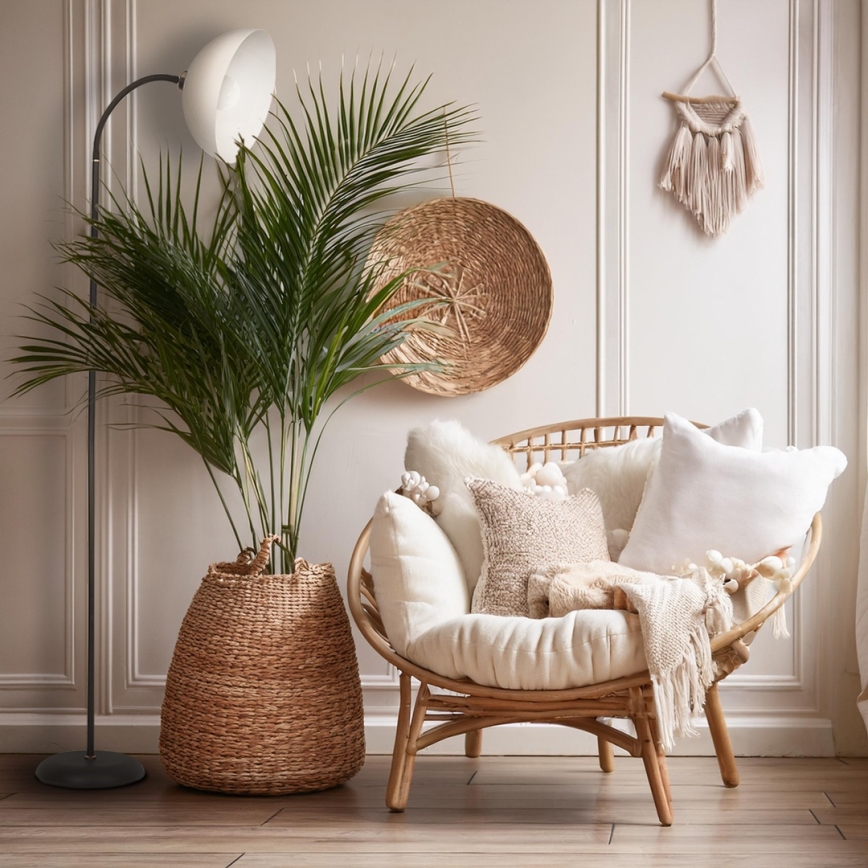 Επιδαπέδιο φωτιστικό ZACK 1xE27/15W/230V μαύρο