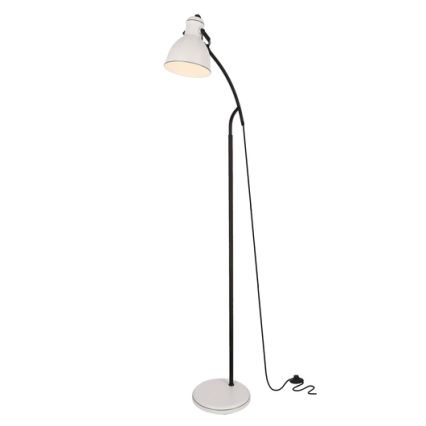 Επιδαπέδιο φωτιστικό ZUMBA 1xE27/40W/230V λευκό/μαύρο