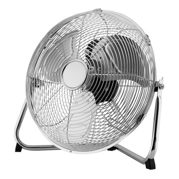 Επιδαπέδιος ανεμιστήρας 70W/230V, διάμετρος 35 cm, γυαλισμένο χρώμιο