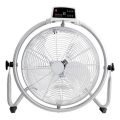 Επιδαπέδιος ανεμιστήρας 90W/230V, διάμετρος 45 cm, ασημί + τηλεχειριστήριο