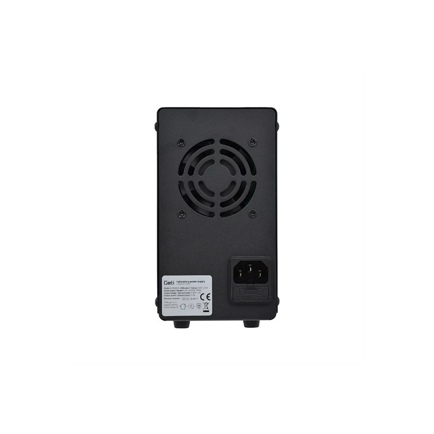 Εργαστηριακό τροφοδοτικό GETI GLPS1203H 0-120V/0-3A
