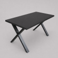 Επεκτεινόμενο τραπέζι φαγητού DOMO 150/190x80 cm μαύρο
