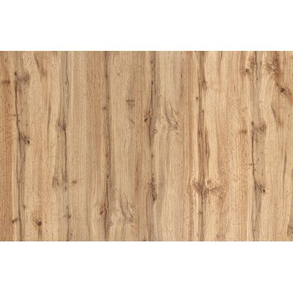 Επεκτεινόμενο τραπέζι φαγητού DROM 160/200 x 90 εκ., δρυς wotan/μαύρο