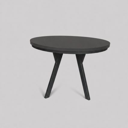 Επεκτεινόμενο τραπέζι τραπεζαρίας CENTRO 100/140x77 cm μαύρο
