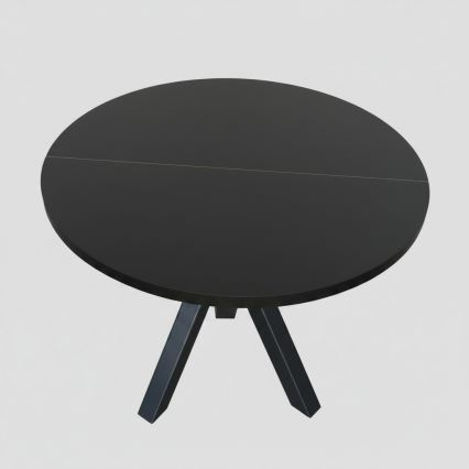 Επεκτεινόμενο τραπέζι τραπεζαρίας CONVI 100/140x77 cm μαύρο