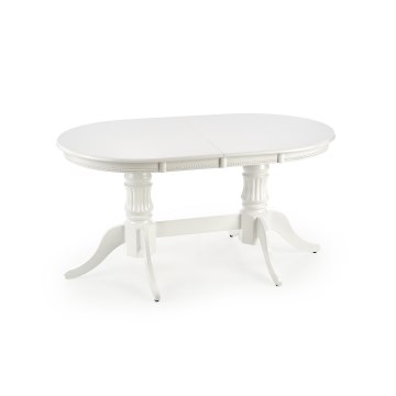 Επεκτεινόμενο τραπέζι τραπεζαρίας FUERTE 150/190x90 cm λευκό