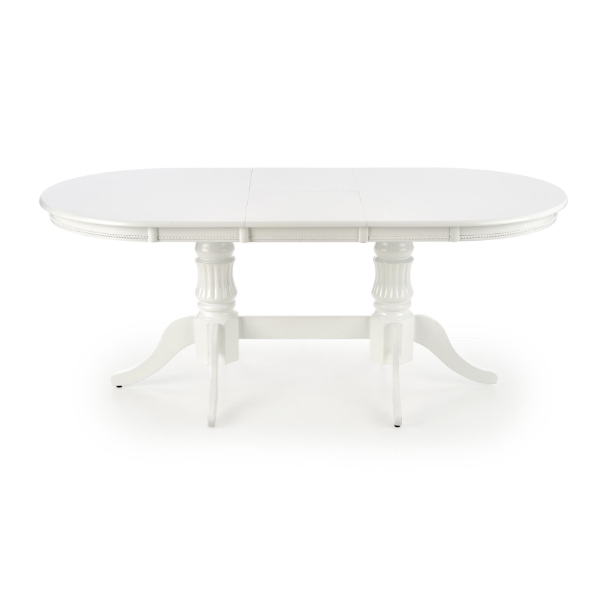 Επεκτεινόμενο τραπέζι τραπεζαρίας FUERTE 150/190x90 cm λευκό