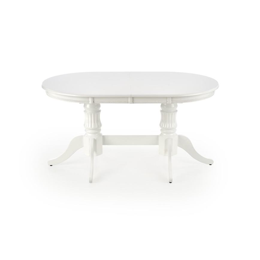 Επεκτεινόμενο τραπέζι τραπεζαρίας FUERTE 150/190x90 cm λευκό
