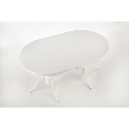 Επεκτεινόμενο τραπέζι τραπεζαρίας FUERTE 150/190x90 cm λευκό