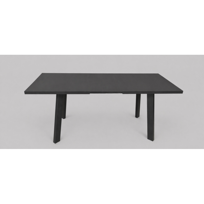 Επεκτεινόμενο τραπέζι τραπεζαρίας KERNO 150/190x80 cm μαύρο