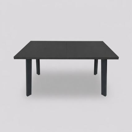 Επεκτεινόμενο τραπέζι τραπεζαρίας KERNO 150/190x80 cm μαύρο