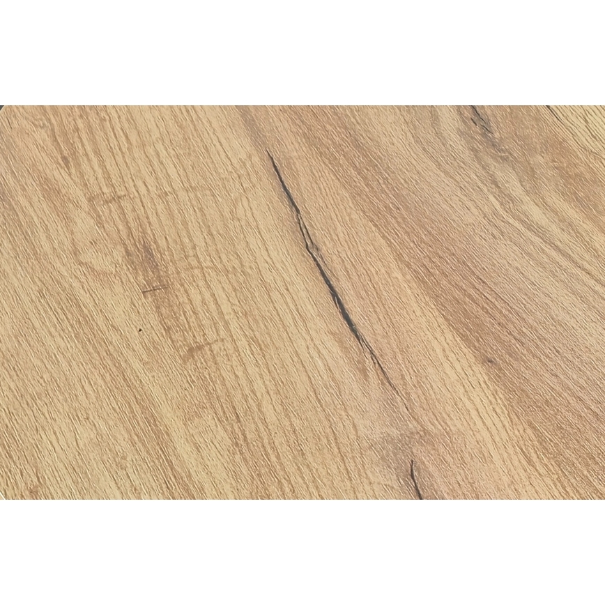 Επεκτεινόμενο τραπέζι τραπεζαρίας SAMLE 150/190x80 cm δρυς craft/μαύρο
