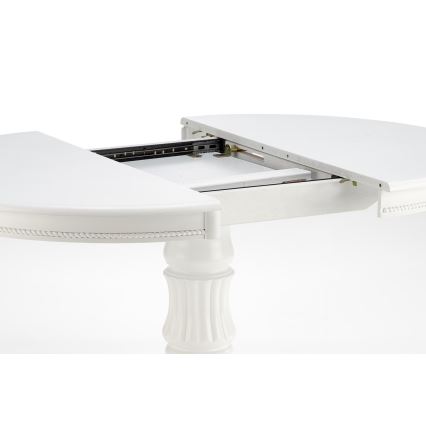 Επεκτεινόμενο τραπέζι τραπεζαρίας WILLIAM λευκό
