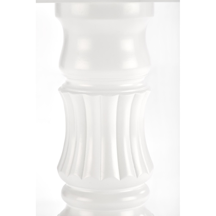 Επεκτεινόμενο τραπέζι τραπεζαρίας WILLIAM λευκό