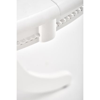 Επεκτεινόμενο τραπέζι τραπεζαρίας WILLIAM λευκό