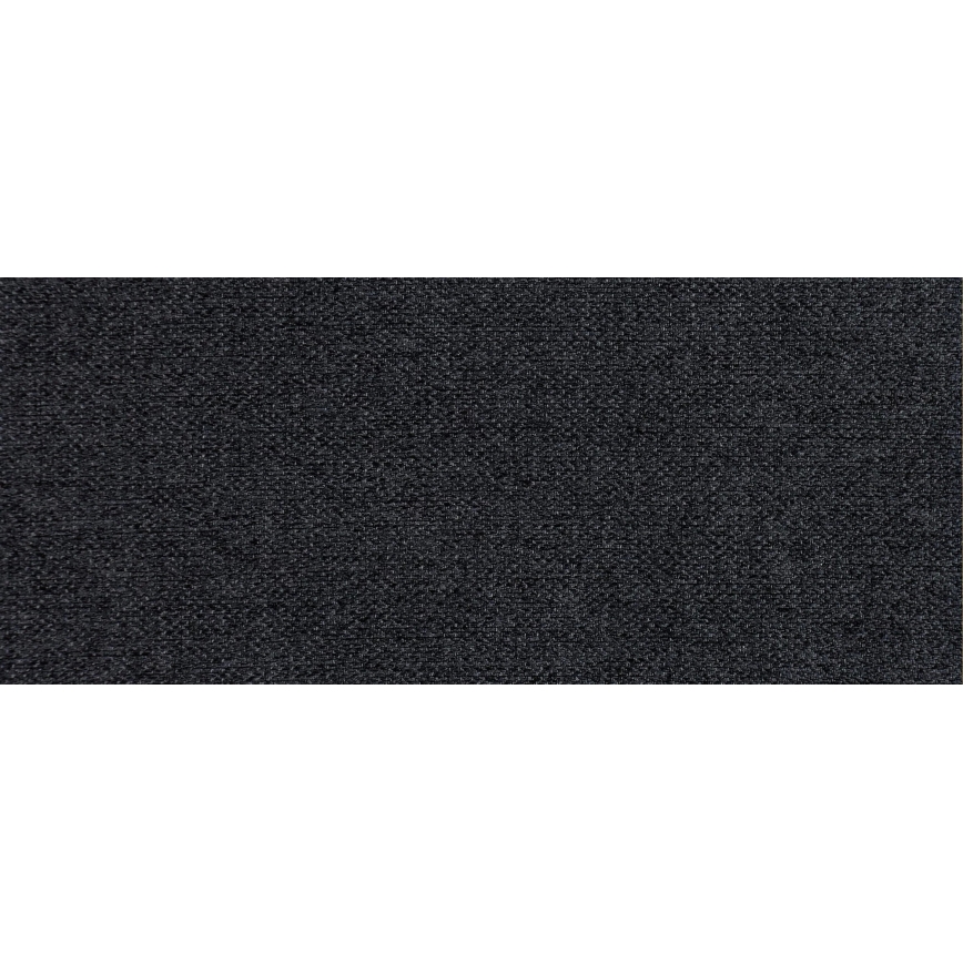 Επενδεδυμένο πολυλειτουργικό σετ καθιστικού σε σχήμα U OXFORD μαύρο/γκρι