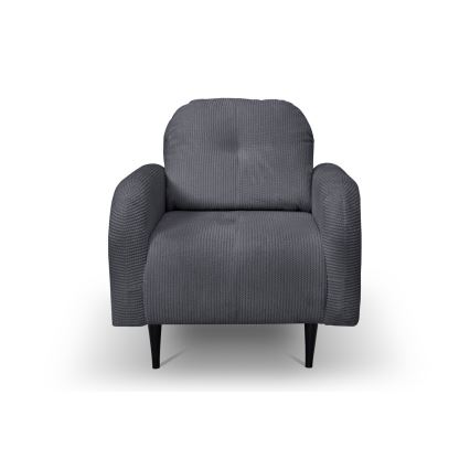 Επενδυμένη πολυθρόνα CLOUDY γκρι