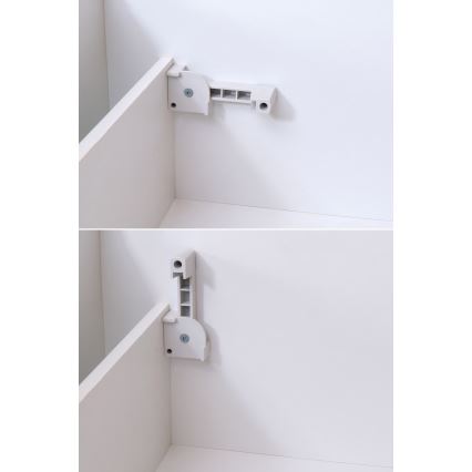 Επενδυμένο κρεβάτι ALIS 180x200 cm με στρώμα και ενσωματωμένο χώρο αποθήκευσης, σε καφέ απόχρωση