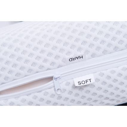 Επενδυμένο κρεβάτι VIOLET 180x200 cm με στρώμα και αποθηκευτικό χώρο, χρώμα κονιάκ