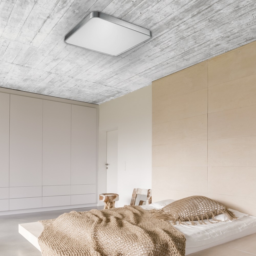 Zuma Line - Φωτιστικό οροφής LED LED/40W/230V γυαλιστερό χρώμιο