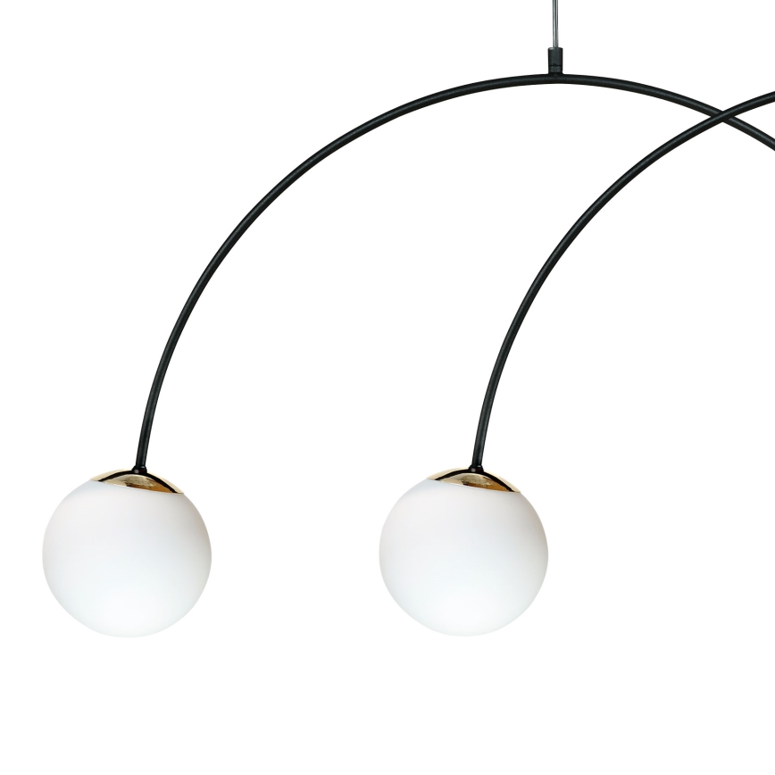 Zuma Line - Κρεμαστό φωτιστικό με καλώδιο 4xE14/10W/230V μαύρο
