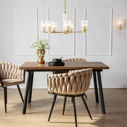 Zuma Line - Φωτιστικό οροφής σε ράβδο 7xE14/7W/230V χρυσό