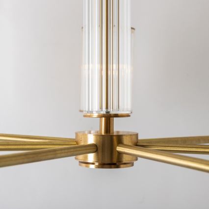Zuma Line - Φωτιστικό οροφής σε ράβδο 7xE14/7W/230V χρυσό
